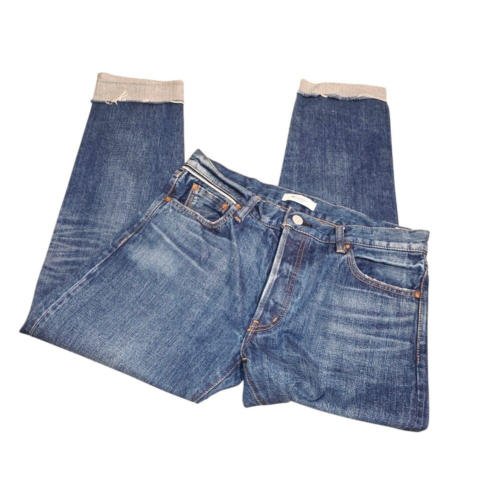 Moussy Blue Straight Leg Jeans